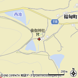 兵庫県小野市福甸町148周辺の地図