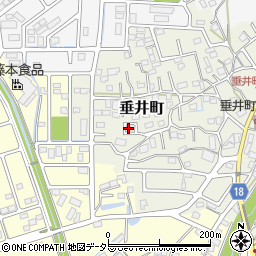 兵庫県小野市垂井町周辺の地図