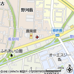 愛知県豊川市三蔵子町橋本周辺の地図