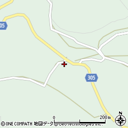 岡山県加賀郡吉備中央町納地1370周辺の地図