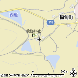 兵庫県小野市福甸町150周辺の地図