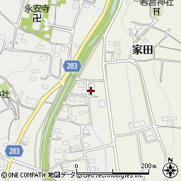 静岡県磐田市家田379-2周辺の地図