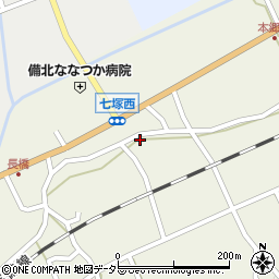 広島県庄原市七塚町1399周辺の地図