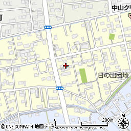 静岡県焼津市下小田507周辺の地図