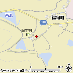 兵庫県小野市福甸町151周辺の地図