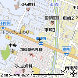 ローソン姫路車崎三丁目店周辺の地図