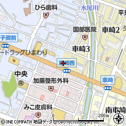 ローソン姫路車崎三丁目店周辺の地図