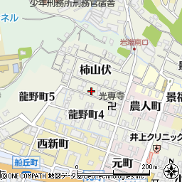 兵庫県姫路市柿山伏104周辺の地図
