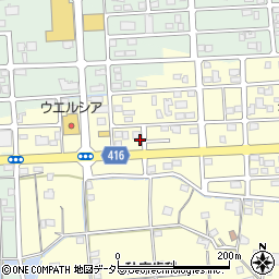 静岡県焼津市下小田124-2周辺の地図
