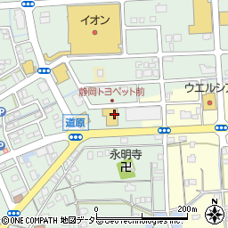 静岡マツダ焼津店周辺の地図