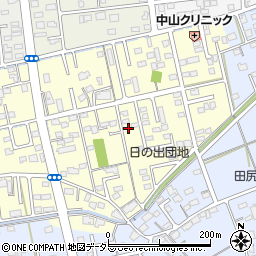 静岡県焼津市下小田448-8周辺の地図