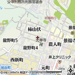 兵庫県姫路市柿山伏91周辺の地図