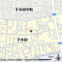 静岡県焼津市下小田361周辺の地図