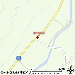 広島県庄原市本村町602周辺の地図