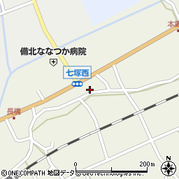 広島県庄原市七塚町1358周辺の地図