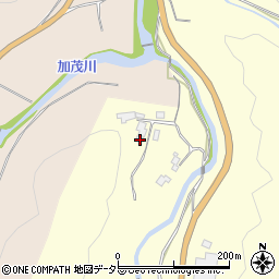 岡山県加賀郡吉備中央町上加茂1684周辺の地図
