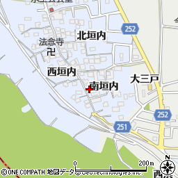 京都府城陽市水主南垣内20周辺の地図