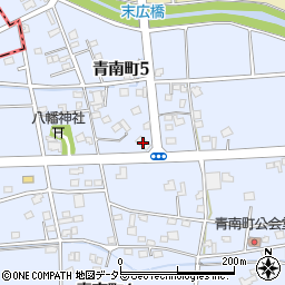 カースタレンタカーカーケアセンター青南店周辺の地図