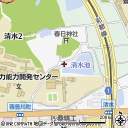 関西住宅販売株式会社　茨木支店周辺の地図