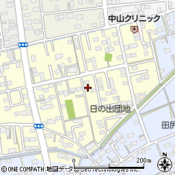 静岡県焼津市下小田448-6周辺の地図