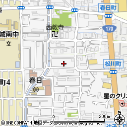 大阪府高槻市春日町12周辺の地図