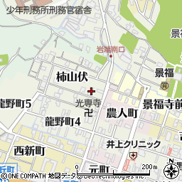 兵庫県姫路市柿山伏71周辺の地図