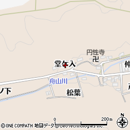愛知県額田郡幸田町深溝堂ケ入周辺の地図