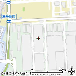 ビューテック株式会社　知多事業所　現場事務所周辺の地図