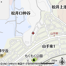 京都府京田辺市松井今池36-145周辺の地図