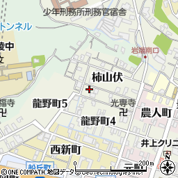 兵庫県姫路市柿山伏84周辺の地図