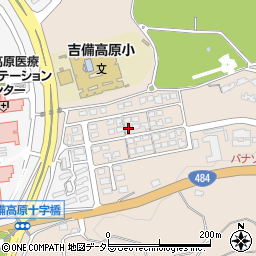 岡山県加賀郡吉備中央町竹部2111周辺の地図