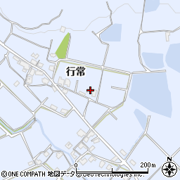 兵庫県加古川市志方町行常149-3周辺の地図