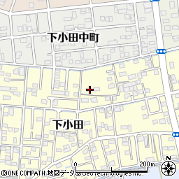 静岡県焼津市下小田362周辺の地図