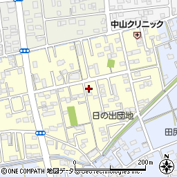 静岡県焼津市下小田448周辺の地図