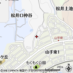 京都府京田辺市松井今池36-124周辺の地図