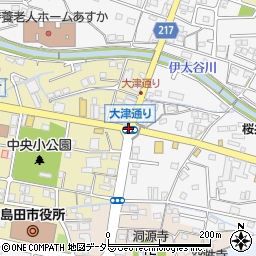 大津通り周辺の地図