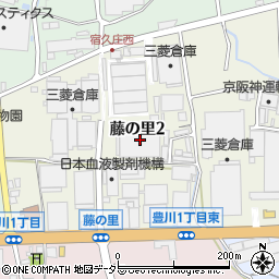 ＴＯＰＰＡＮエッジ・サービス茨木物流センター周辺の地図