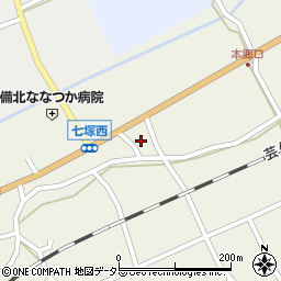 広島県庄原市七塚町1362周辺の地図