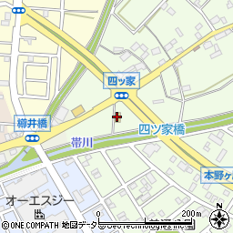 ローソン豊川篠田店周辺の地図