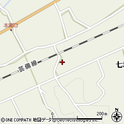 広島県庄原市七塚町1234周辺の地図