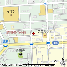 静岡県焼津市下小田5-2周辺の地図