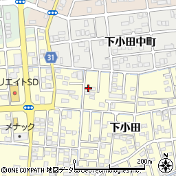 静岡県焼津市下小田252-7周辺の地図