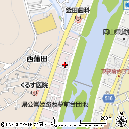 兵庫県姫路市広畑区西夢前台4丁目17周辺の地図