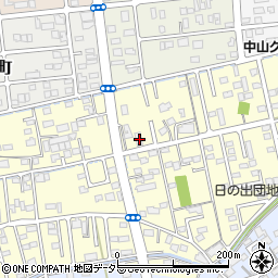 静岡県焼津市下小田378周辺の地図