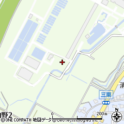 大阪府枚方市渚内野周辺の地図