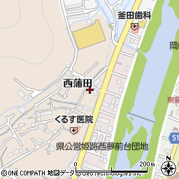 兵庫県姫路市広畑区西蒲田22周辺の地図