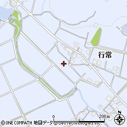 兵庫県加古川市志方町行常385周辺の地図