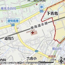 静岡県島田土木事務所　工事第２課周辺の地図
