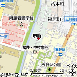 兵庫県姫路市堺町周辺の地図