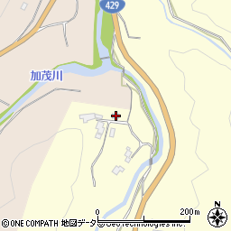 岡山県加賀郡吉備中央町上加茂1681周辺の地図